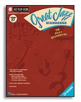 Hal Leonard 843020 - Vol. 27 - Great Jazz Standards (ноты + CD) - JCS.UA