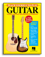 Hal Leonard 695786 - Teach Yourself To Play Guitar - JCS.UA