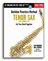 Hal Leonard 50449431 - Berklee Practice Method: Tenor And Soprano Sax (книга + CD) - JCS.UA