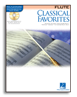 Hal Leonard 841954 - Classical Favorites For Flute (Flute) (ноты + CD) - JCS.UA
