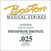 Струна для акустической гитары Boston BPH-025 - JCS.UA