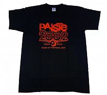 Футболка Paiste T-Shirt 2002 Logo Black, L - JCS.UA