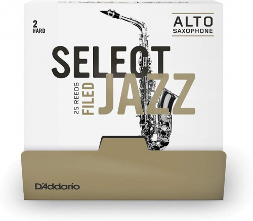 Тростина для альт саксофона DADDARIO RSF01ASX2H-B25 Select Jazz - Alto Sax Filed 2H (1шт) - JCS.UA фото 2