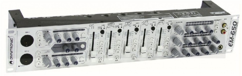 DJ мікшерний пульт OMNITRONIC EM-650 Entertainment mixer - JCS.UA