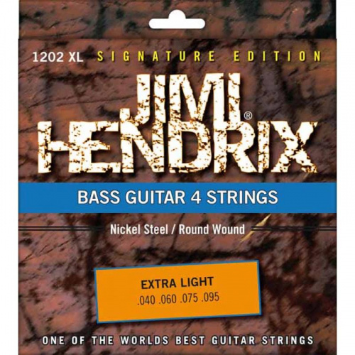 Струны для бас-гитары Jimi Hendrix 1202 XL - JCS.UA