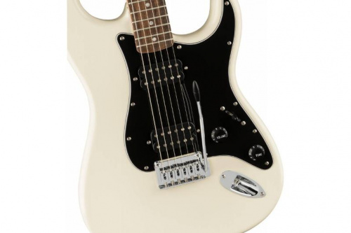 Електрогітара SQUIER by FENDER AFFINITY SERIES STRATOCASTER HH LR OLYMPIC WHITE - JCS.UA фото 4