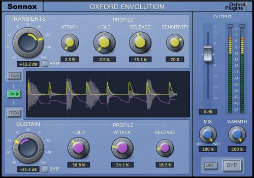 Плагин Universal Audio Sonnox Oxford Envolution - JCS.UA
