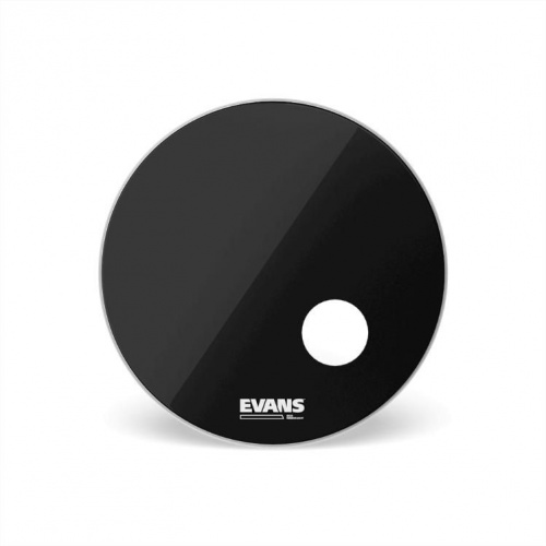 Пластик для бас-барабана EVANS BD22RB 22" EQ3 RESO BLACK - JCS.UA