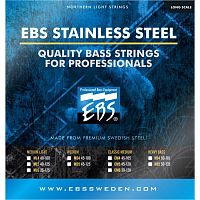 Струни EBS SS-MD STAINLESS STEEL STRINGS MEDIUM 5-STRINGS - JCS.UA