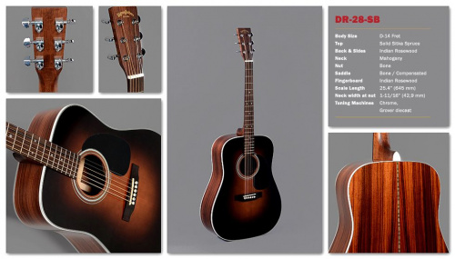 Акустична гітара SIGMA GUITARS DR-28-SB - JCS.UA фото 2