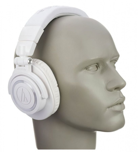 Навушники Audio-Technica ATHM50X WH - JCS.UA фото 15