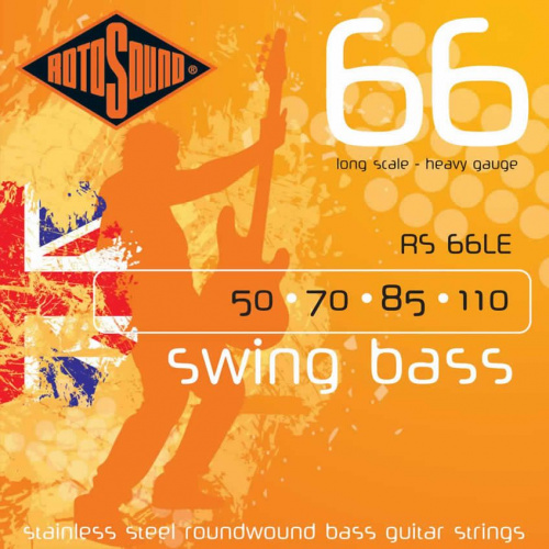 Струни для бас-гітар Rotosound RS66LE - JCS.UA