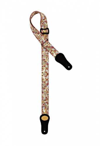 Ремінь для укулеле Ortega Keiki® KNS-VP-U (Voodoo Puppet) - JCS.UA