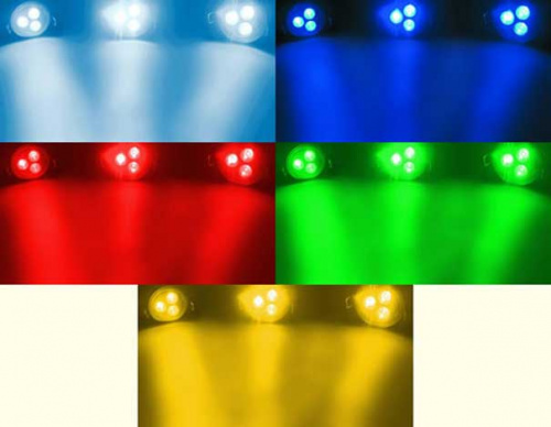 Світлодіодне обладнання EUROLITE LED DL-79-3 Ceiling Light (червоний) - JCS.UA фото 2