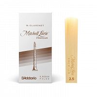 Трость для кларнета DADDARIO Mitchell Lurie Premium - Bb Clarinet #2.5 (1шт) - JCS.UA