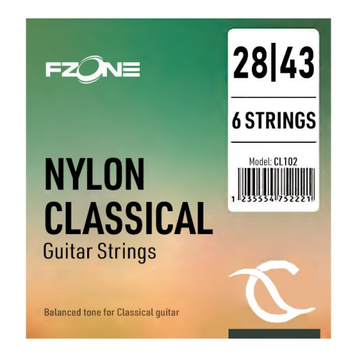 Струни для класичної гітари FZONE CL102 CLASSICAL (28-43) - JCS.UA