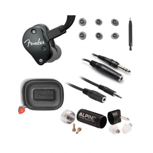 Навушники FENDER FXA5 IN-EAR MONITORS METALLIC BLACK - JCS.UA фото 4
