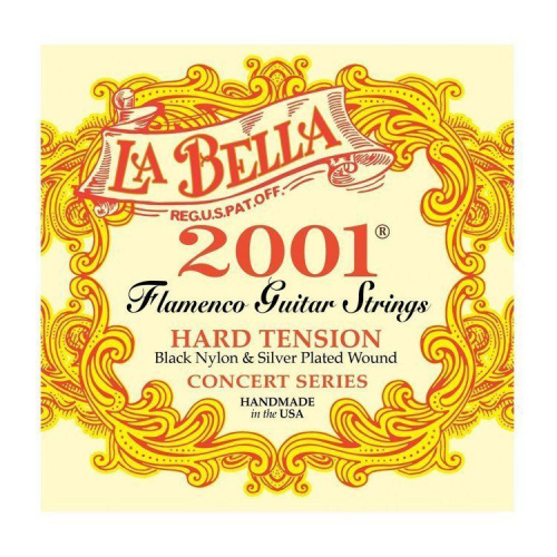 Струны для классической гитары La Bella 2001 FLA-HARD - JCS.UA