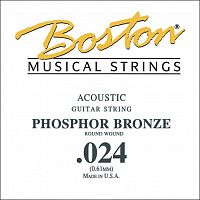 Струна для акустической гитары Boston BPH-024 - JCS.UA