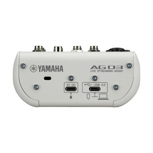 Комплект YAMAHA AG03MK2 LSPK Live Streaming Pack (White) - JCS.UA фото 4