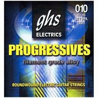 Струни для електрогітар GHS STRINGS PROGRESSIVES PRL 10-46 - JCS.UA