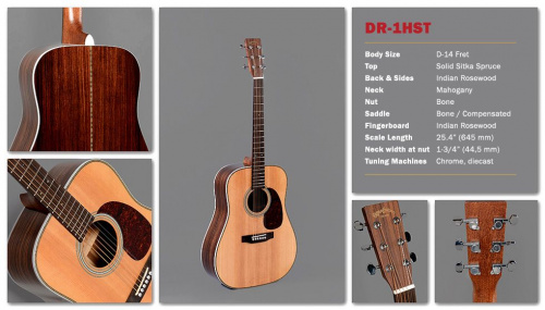 Акустическая гитара SIGMA GUITARS DR-1HST - JCS.UA фото 2