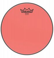 Пластик для барабана REMO EMPEROR 12" COLORTONE RED - JCS.UA