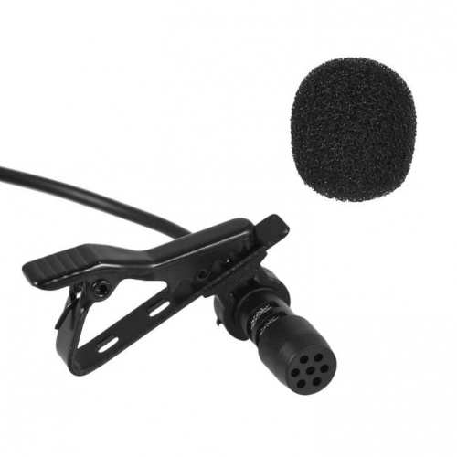 Петличний мікрофон FZONE KM-06 LAVALIER MICROPHONE W/ EARPHONE (Lighting) - JCS.UA фото 2