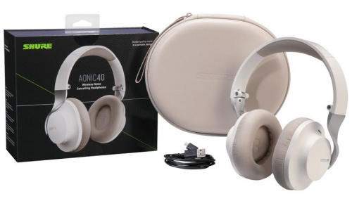 Бездротові навушники Shure AONIC 40 White - JCS.UA фото 6