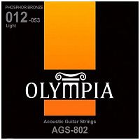 Струны для акустической гитары Olympia AGS 802 - JCS.UA