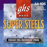 Струни GHS Strings M5000 BASS SUPER STEELS - JCS.UA