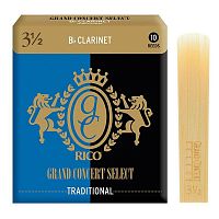 Тростина для кларнета D'ADDARIO Grand Concert Select - Bb Clarinet #3.5 (1шт) - JCS.UA