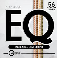 Струны для акустической гитары CLEARTONE 7813 EQ HYBRID METAL ACOUSTIC MEDIUM 13-56 - JCS.UA