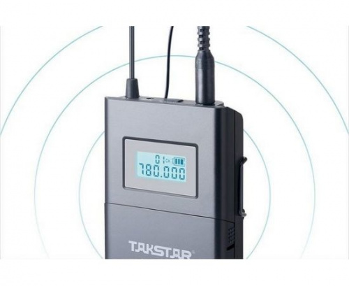 Бездротова мікрофонна система для відеозапису Takstar SGC-100W - JCS.UA фото 5
