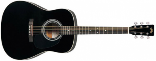 Акустическая гитара SX MD160/BK - JCS.UA фото 2