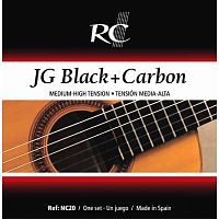 Струны для классической гитары Royal Classics NC20, Black and Carbon - JCS.UA