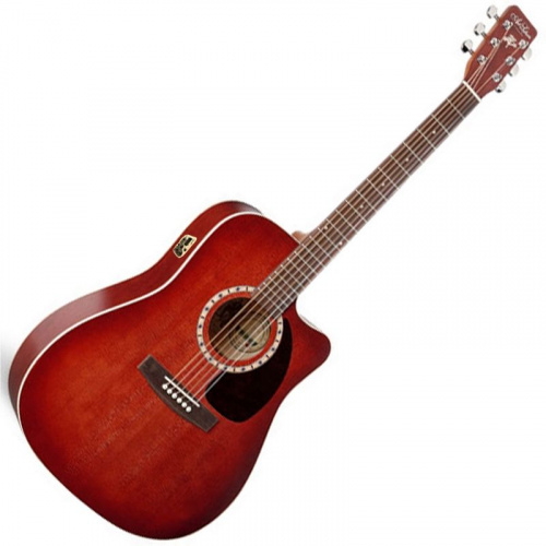 Акустическая гитара A&L 023707 - CW Spruce Burgundy QI - JCS.UA фото 2