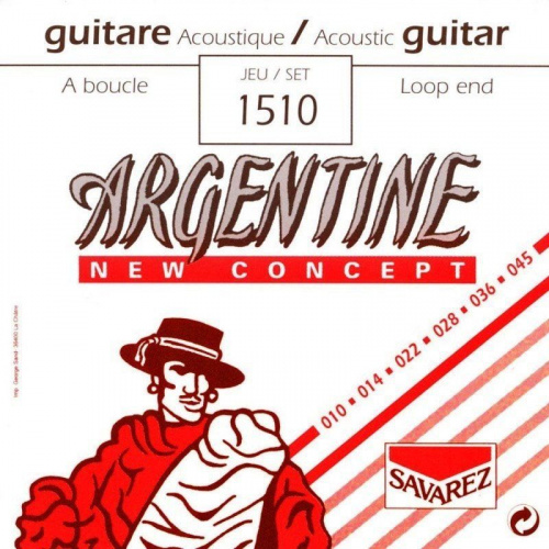 Струны для акустической гитары SAVAREZ Argentine 1510 Jazz Guitar - JCS.UA