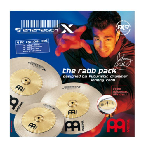 Набір Meinl GX-12/16/18 Generation X The Rabb Pack Cymbal Set - JCS.UA