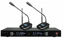 Беспроводная микрофонная конференц система Emiter-S TA-U27C-2 - JCS.UA