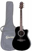 Електроакустична гітара Crafter FSG 260EQ / BK (SB-EG) - JCS.UA