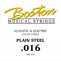 Струна для акустической или электрогитары Boston BPL-016 - JCS.UA