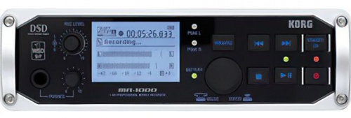 Портативное устройство звукозаписи KORG MR-1000 - JCS.UA фото 2