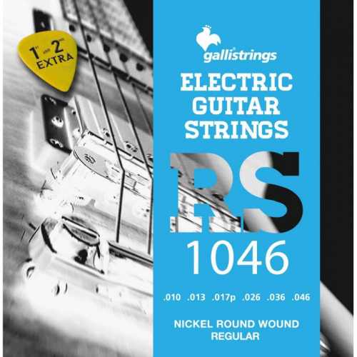 Струны для электрогитары Gallistrings RS1046 REGULAR - JCS.UA