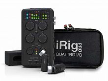 Аудіоінтерфейс IK MULTIMEDIA iRig Pro Quattro I/O Deluxe - JCS.UA