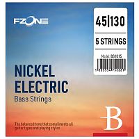 Струни для бас-гітари FZONE BS1015 ELECTRIC BASS STRINGS (45-130) - JCS.UA