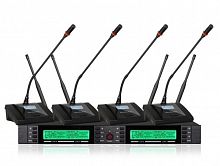 Беспроводная микрофонная конференц система Emiter-S TA-U25C - JCS.UA