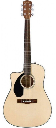 Электроакустическая гитара FENDER CD-60SCE LEFT HAND NATURAL - JCS.UA