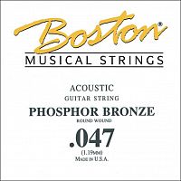 Струна для акустичної гітари Boston BPH-047 - JCS.UA