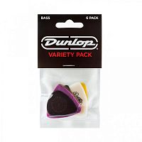Медиаторы Dunlop BASS PICK VARIETY PACK PVP117 (6шт.) - JCS.UA